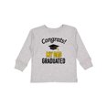 thumbnail image 1 of Inktastic Congrats My Dad Graduated with Cap Boys or Girls Long Sleeve Toddler T-Shirt, 1 of 5