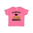 thumbnail image 1 of Inktastic Congrats My Daddy Graduated with Cap Boys or Girls Baby T-Shirt, 1 of 5