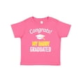 thumbnail image 1 of Inktastic Congrats My Daddy Graduated with Cap Boys or Girls Baby T-Shirt, 1 of 5