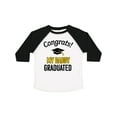 thumbnail image 1 of Inktastic Congrats My Daddy Graduated with Cap Boys or Girls Toddler T-Shirt, 1 of 5
