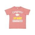 thumbnail image 1 of Inktastic Congrats My Daddy Graduated with Cap Boys or Girls Toddler T-Shirt, 1 of 5