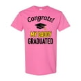 thumbnail image 1 of Inktastic Congrats My Daddy Graduated with Cap T-Shirt, 1 of 5