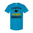 thumbnail image 1 of Inktastic Congrats My Daddy Graduated with Cap T-Shirt, 1 of 5