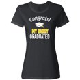 thumbnail image 1 of Inktastic Congrats My Daddy Graduated with cap Women's T-Shirt, 1 of 5