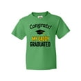 thumbnail image 1 of Inktastic Congrats My Daddy Graduated with cap Youth T-Shirt, 1 of 5