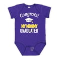 thumbnail image 1 of Inktastic Congrats My Mommy Graduated with Cap Boys or Girls Baby Bodysuit, 1 of 5