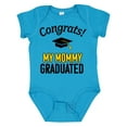 thumbnail image 1 of Inktastic Congrats My Mommy Graduated with Cap Boys or Girls Baby Bodysuit, 1 of 5