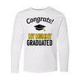 thumbnail image 1 of Inktastic Congrats My Mommy Graduated with Cap Long Sleeve Youth T-Shirt, 1 of 5