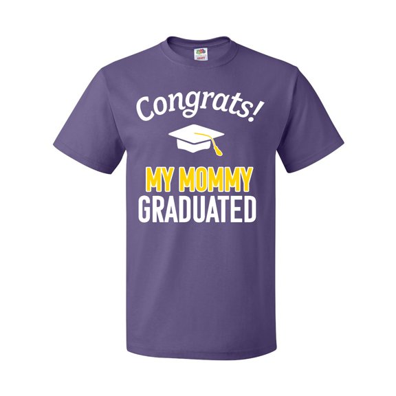 Inktastic Congrats My Mommy Graduated with Cap T-Shirt