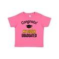 thumbnail image 1 of Inktastic Congrats My Sister Graduated with Cap Boys or Girls Baby T-Shirt, 1 of 5
