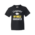 thumbnail image 1 of Inktastic Congrats My Uncle Graduated with Cap Youth T-Shirt, 1 of 5