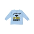 thumbnail image 1 of Inktastic Congrats My Uncle Graduated with cap Boys or Girls Long Sleeve Toddler T-Shirt, 1 of 5
