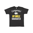 thumbnail image 1 of Inktastic Congrats My Uncle Graduated with cap T-Shirt, 1 of 5
