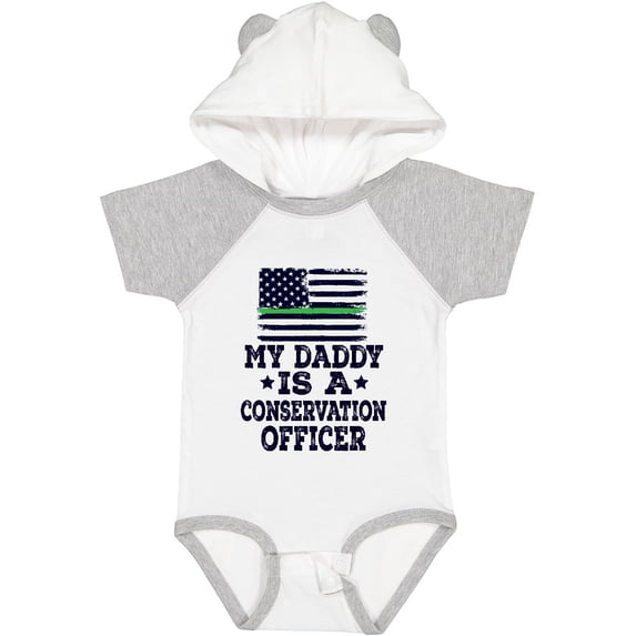 Inktastic Conservation Officer Dad Boys or Girls Baby Bodysuit