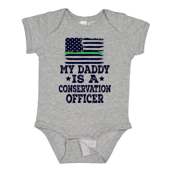 Inktastic Conservation Officer Dad Boys or Girls Baby Bodysuit