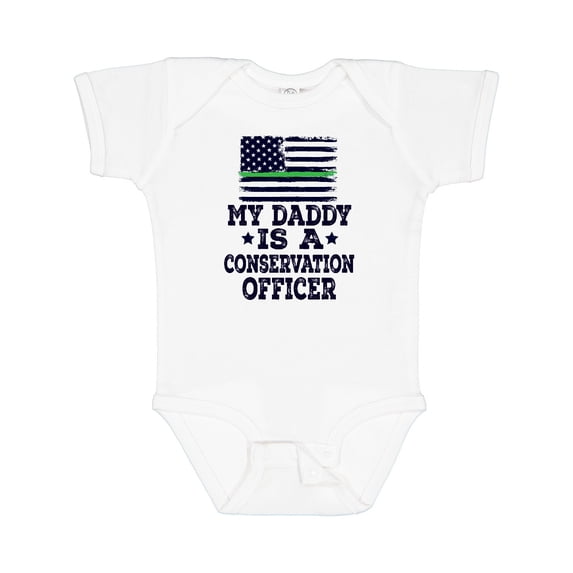 Inktastic Conservation Officer Dad Boys or Girls Baby Bodysuit
