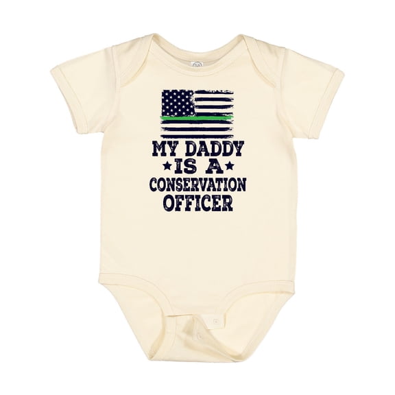 Inktastic Conservation Officer Dad Boys or Girls Baby Bodysuit