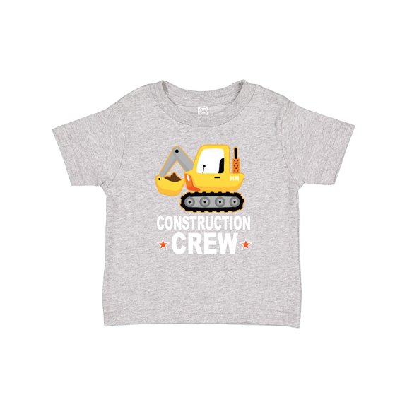 Inktastic Construction Crew Boys Shovel Truck Boys Baby T-Shirt