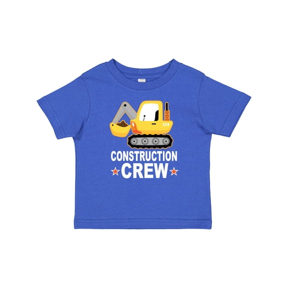 Inktastic Construction Crew Boys Shovel Truck Boys Baby T-Shirt