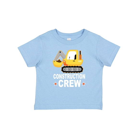 Inktastic Construction Crew Boys Shovel Truck Boys Baby T-Shirt