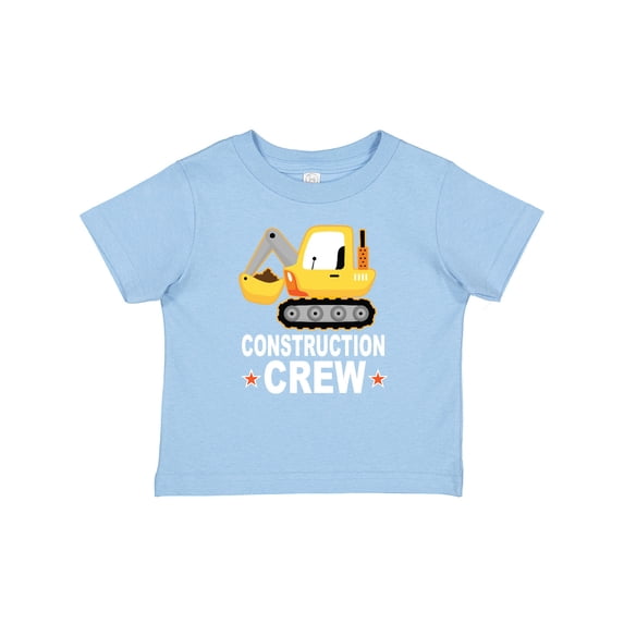 Inktastic Construction Crew Boys Shovel Truck Boys Baby T-Shirt