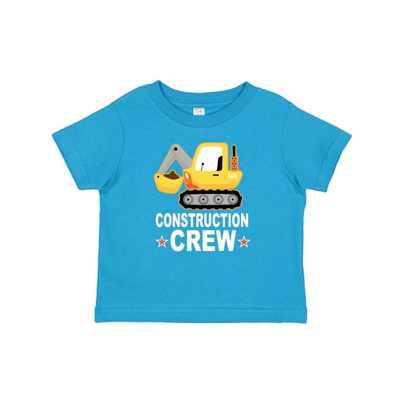 Inktastic Construction Crew Boys Shovel Truck Boys Baby T-Shirt