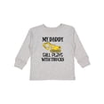 thumbnail image 1 of Inktastic Construction Daddy Still Plays with Trucks Boys or Girls Long Sleeve Toddler T-Shirt, 1 of 5