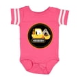 thumbnail image 1 of Inktastic Construction Digger Truck Boys Baby Bodysuit, 1 of 5