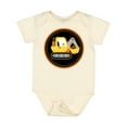 thumbnail image 1 of Inktastic Construction Digger Truck Boys Baby Bodysuit, 1 of 5