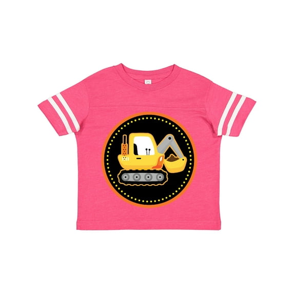 Inktastic Construction Digger Truck Boys Toddler T-Shirt