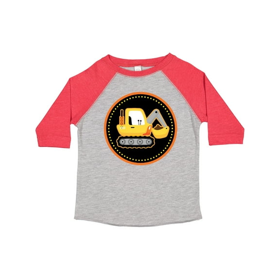 Inktastic Construction Digger Truck Boys Toddler T-Shirt