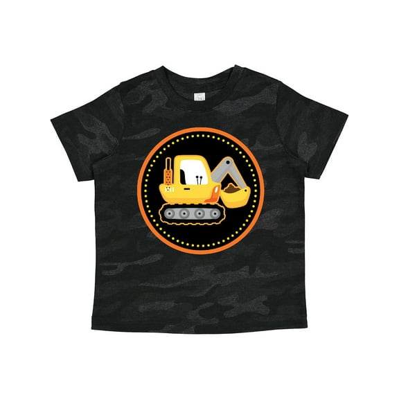 Inktastic Construction Digger Truck Boys Toddler T-Shirt