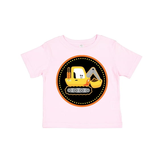 Inktastic Construction Digger Truck Boys Toddler T-Shirt