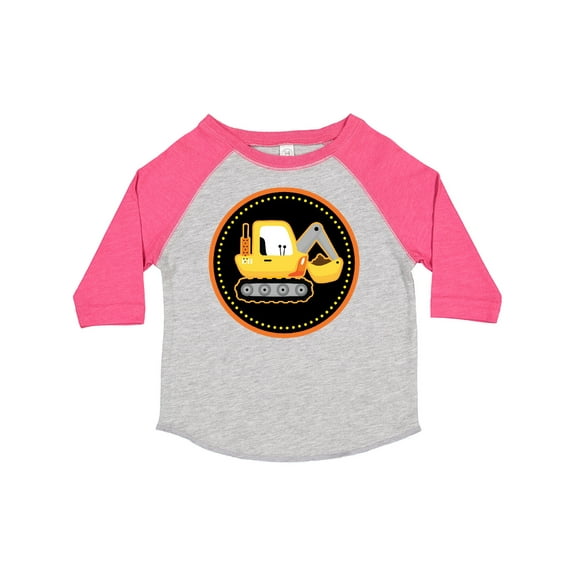 Inktastic Construction Digger Truck Boys Toddler T-Shirt