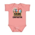 thumbnail image 1 of Inktastic Construction Future Contractor Boys or Girls Baby Bodysuit, 1 of 5
