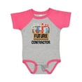 thumbnail image 1 of Inktastic Construction Future Contractor Boys or Girls Baby Bodysuit, 1 of 5