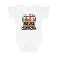 thumbnail image 1 of Inktastic Construction Future Contractor Boys or Girls Baby Bodysuit, 1 of 5