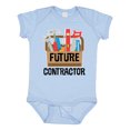 thumbnail image 1 of Inktastic Construction Future Contractor Boys or Girls Baby Bodysuit, 1 of 5