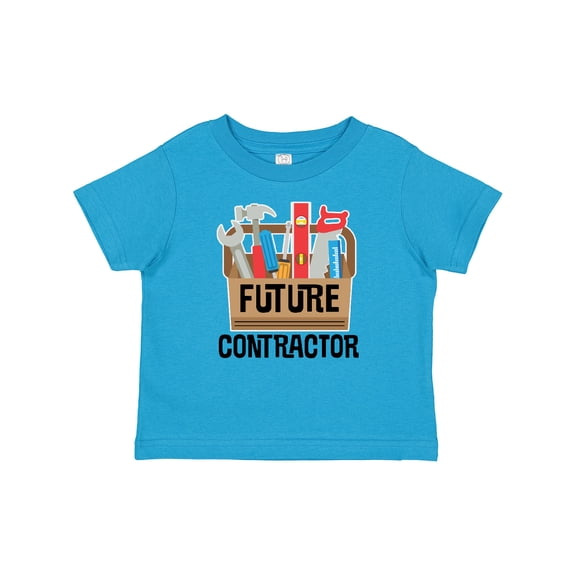 Inktastic Construction Future Contractor Boys or Girls Baby T-Shirt