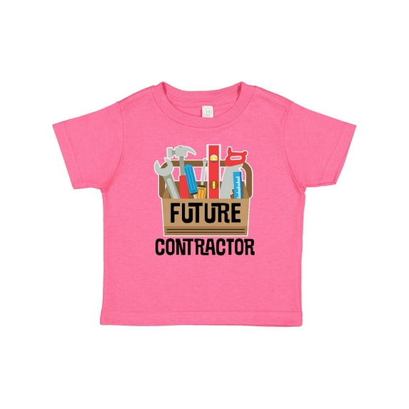 Inktastic Construction Future Contractor Boys or Girls Baby T-Shirt