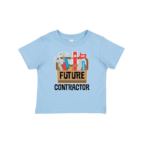 Inktastic Construction Future Contractor Boys or Girls Baby T-Shirt