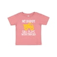 thumbnail image 1 of Inktastic Construction My Daddy Still Plays with Trucks Boys or Girls Baby T-Shirt, 1 of 5