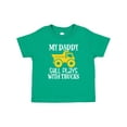 thumbnail image 1 of Inktastic Construction My Daddy Still Plays with Trucks Boys or Girls Baby T-Shirt, 1 of 5