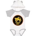 thumbnail image 1 of Inktastic Construction Truck Boy Childs Boys Baby Bodysuit, 1 of 5