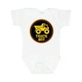 thumbnail image 1 of Inktastic Construction Truck Boy Childs Boys Baby Bodysuit, 1 of 5