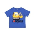 thumbnail image 1 of Inktastic Construction Truck I Love Diggers Boys or Girls Toddler T-Shirt, 1 of 5