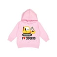 thumbnail image 1 of Inktastic Construction Truck I Love Diggers Toddler Hoodie, 1 of 4
