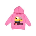 thumbnail image 1 of Inktastic Construction Truck I Love Diggers Toddler Hoodie, 1 of 4
