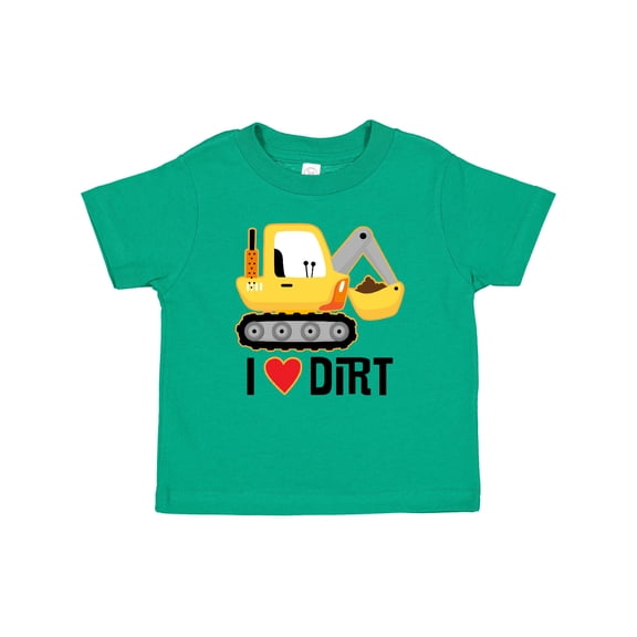 Inktastic Construction Truck I Love Dirt Boys or Girls Baby T-Shirt