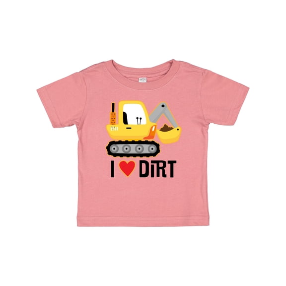 Inktastic Construction Truck I Love Dirt Boys or Girls Baby T-Shirt